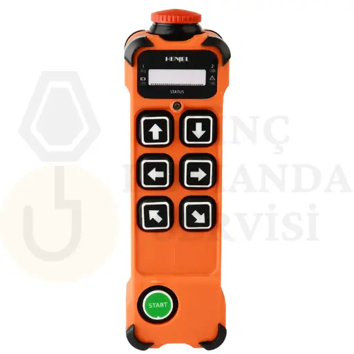 Henjel H206 6 Hareket Butonlu Çift Hızlı Uzaktan Kumanda - Satış, Montaj, Kurulum ve Arıza Onarım Hizmetleri