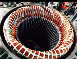 Bobinajı yapılmış motor, yüksek performans ve uzun ömür için yenilenmiş durumda. Fiyat ve hizmet detayları için tıklayın.