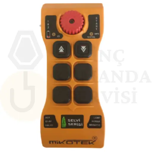 Mikotek Selvi 102 Tek Hızlı 2 Hareketli Vinç Kumandası Ürün Görseli