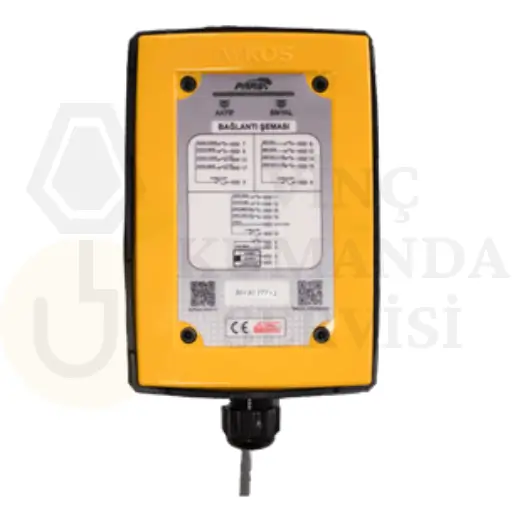 Aykos Orion P106 Çift Hızlı 6 Butonlu Kablosuz Kumanda Alıcı Kutusu - Yerli Üretim