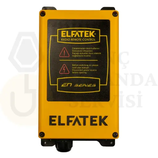 Elfatek EN MID 602-A Çift Hızlı 6 Butonlu Kablosuz Kumanda Alıcı Kutusu - Orijinal Yedek Ünite