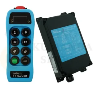 Telemmote TLM-01 6 Butonlu Çift Hızlı Kablosuz Vinç Kumandası Seti - IP65