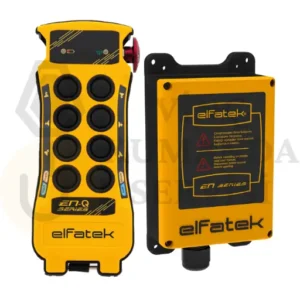 Elfatek EN-Q 6 Butonlu Çift Hızlı Kablosuz Vinç Kumandası Seti - Yüksek Performans