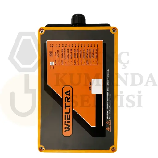 Wieltra EVO1010 10 Butonlu Tek Hızlı Vinç Kumanda Alıcı Kutusu - Çok Kanallı Kontrol