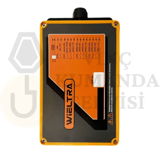 Wieltra EVO204 Çift Hızlı 2 Butonlu Vinç Kumanda Alıcı Kutusu - Kompakt Tip