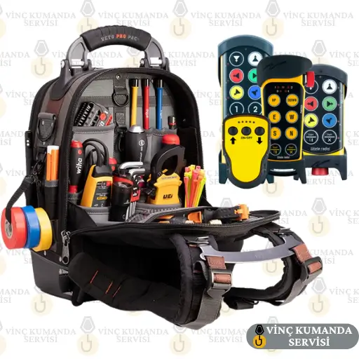 Crane remote control fault diagnosis test equipment — multimeter oscilloscope thermal camera cable tester