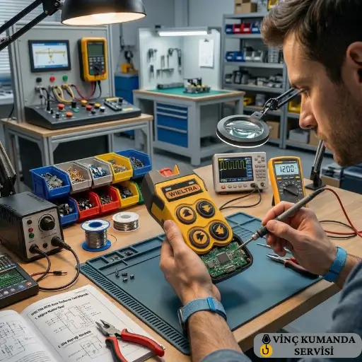 Crane remote control repair troubleshooting guide 6 fault categories signal button battery cable software overheating