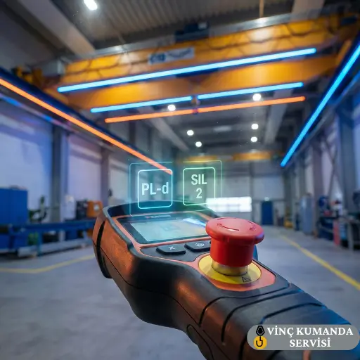 Crane remote control safety standards PL-d SIL 2 — ISO 13849-1 and IEC 62061 compliance guide