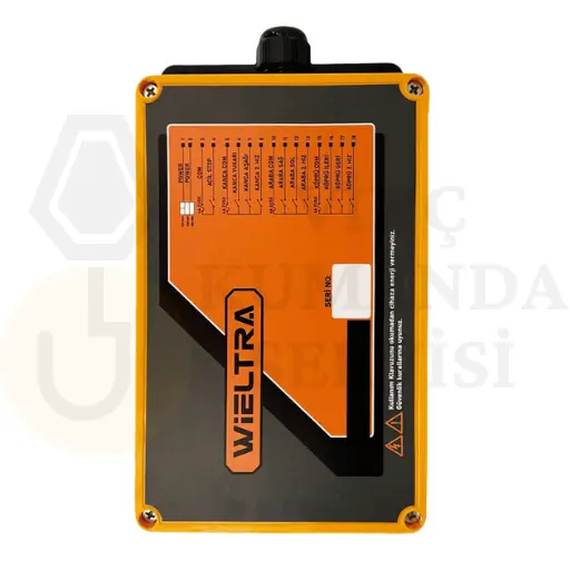 Wieltra EVO1020 endüstriyel vinç kumanda sistemi alıcı ünitesi ve sinyal kutusu