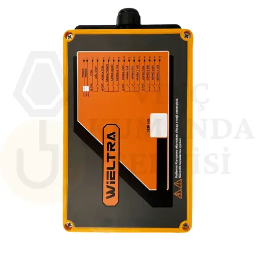 Wieltra EVO606 vinç kumanda seti IP65 korumalı endüstriyel alıcı kutusu